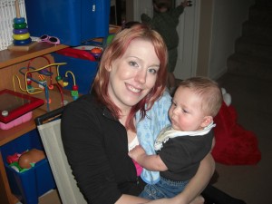 Auntie Kati and Cousin Aiden