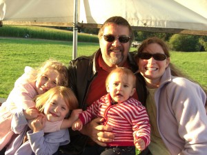 Grandpa, Mimi, Auntie Grace, Isabelle and Violet